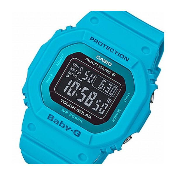 【クリックでお店のこの商品のページへ】カシオ ベビーG タフソーラー レディース 腕時計 BGD-5000MD-2JF ブルー 国内正規
