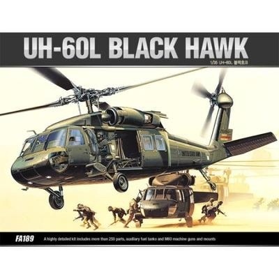 【クリックでお店のこの商品のページへ】[Academy] アカデミー プラモデル 12111 1/35 UH-60L SCALE UH-60L ブラック HAW / 送料無料