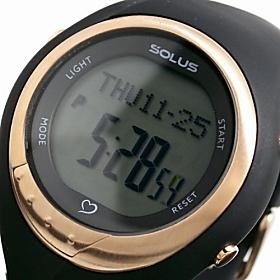 【クリックで詳細表示】SOLUS ソーラス 腕時計 デジタル 心拍計測機能付き 01-300-01