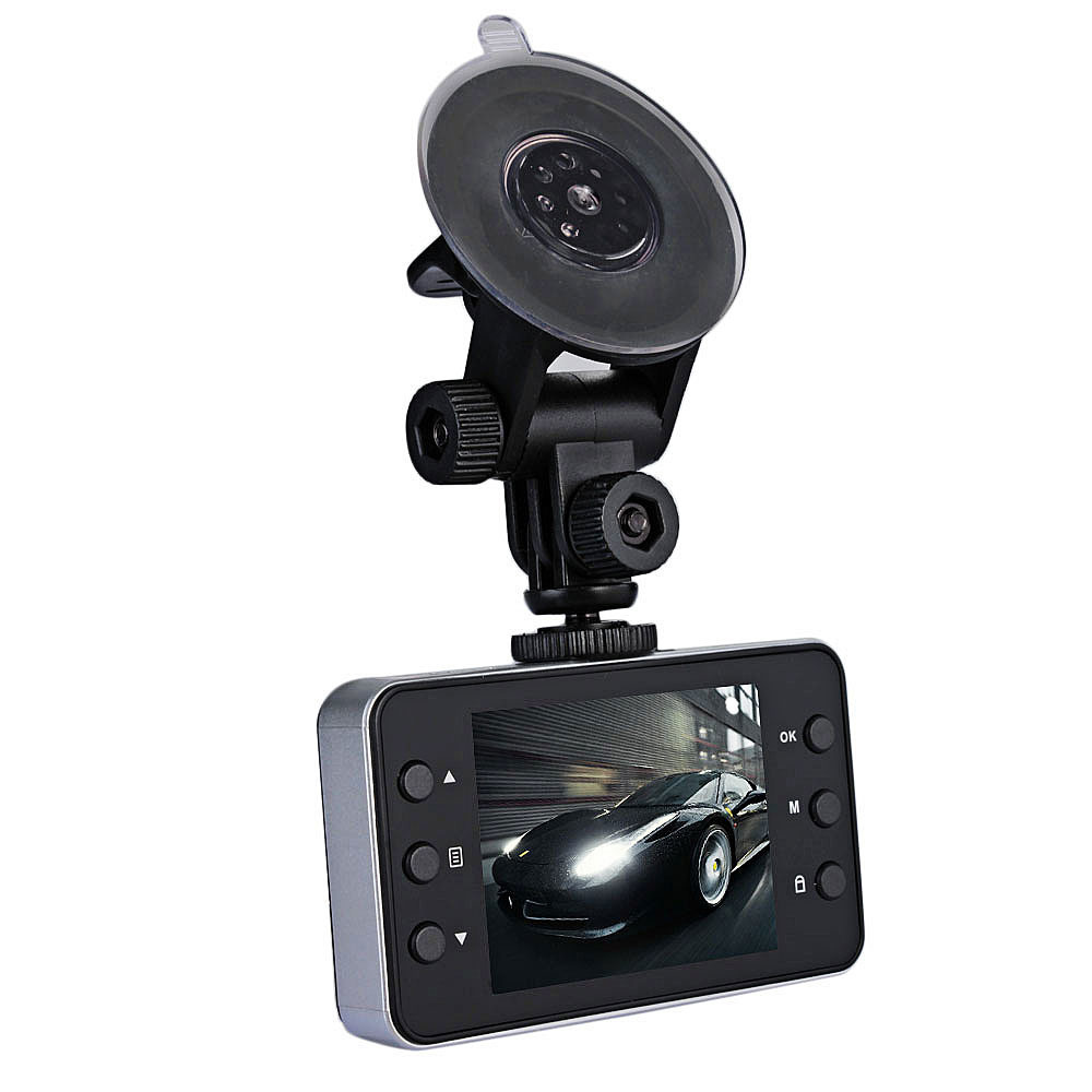 【クリックで詳細表示】FULL HD 1080P 2.7 Inch LCD Vehicle DVR Car Video Camera Recorder G-sensor HDMI Motion K6000