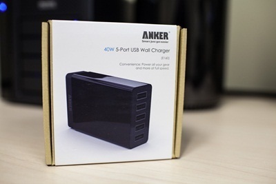 【クリックで詳細表示】Brand New Anker 5-Port USB Charger with PowerIQ. 40W 8A. Local SG Stock and warranty ！！