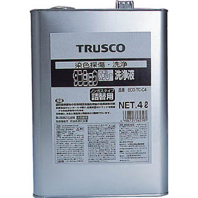 【クリックで詳細表示】トラスコ中山 TRUSCO αタンショウノンガススプレー 洗浄液 詰替用 4L ECO-TC-C4 ECO-TC-C4