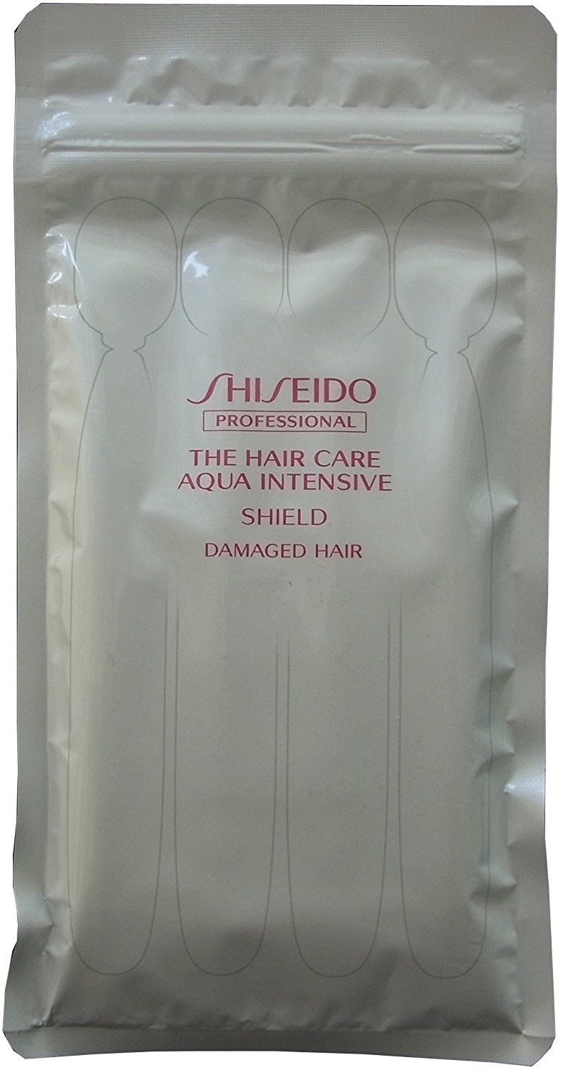 SHISEIDO Professional Aqua Intensive Shield Hair Mask 9g × 4