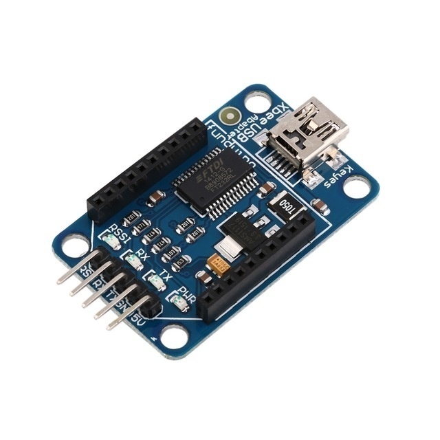 【クリックで詳細表示】ArduinoのプロMiniダウンローダブルー卸売のための232のXBeeアダプタにシリアルアダプタモジュールをUSBにミニBluetoothビーFT232RL USBの