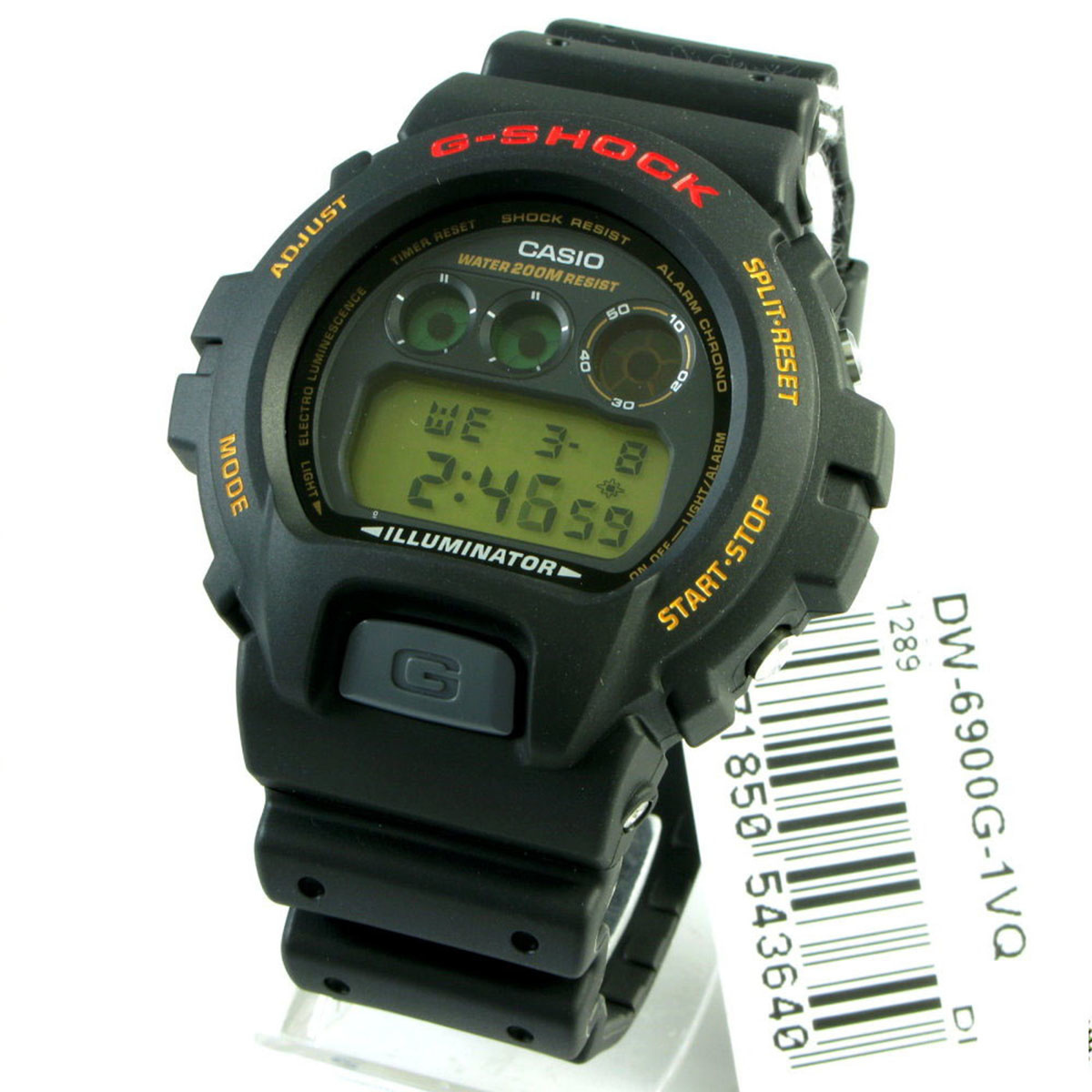 【クリックでお店のこの商品のページへ】CASIOCasio Mens G SHOCK Sport Watch BNIB ＋ Warranty DW-6900G-1V