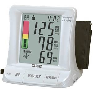 【クリックで詳細表示】[タニタ ]タニタ TANITA デジタル血圧計 BP-221-PR