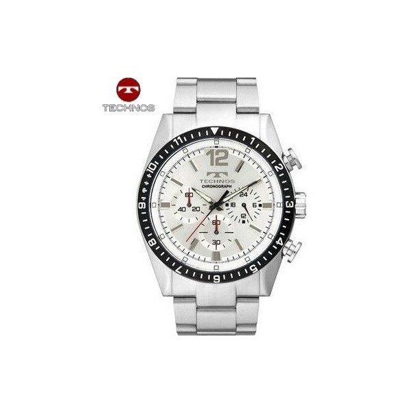 【クリックでお店のこの商品のページへ】【送料無料】テクノス TECHNOS クロノグラフ腕時計 メンズ T1019TS