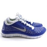 【クリックで詳細表示】米国発送/100％本物/おもちゃ/[Nike]ナイキ /Nike Free 3.0 v4 Royal Blue/Silver Trainers Running Work Men Shoes 511457 004