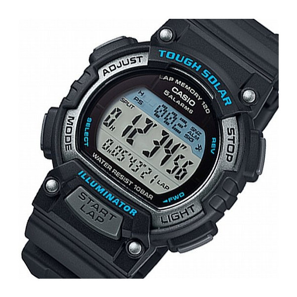 【クリックで詳細表示】カシオ CASIO スポーツギア メンズ 腕時計 STL-S300H-1AJF ブラック 国内正規