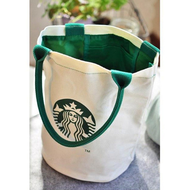 reusable shopper bag starbucks large