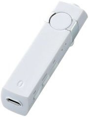 【クリックで詳細表示】Logitec iPhone5/4S/4/3GS/3G スマートフォン対応 Bluetooth3.0対応 ワイヤレスオーディオレシーバ AAC対応＋超スリム AR300シリーズ ホワイト LBT-AVAR300WH
