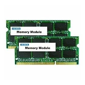 【クリックで詳細表示】SDY1333-4GX2 PC3-10600対応 SDRAM S.O.DIMM 4GB 2枚組