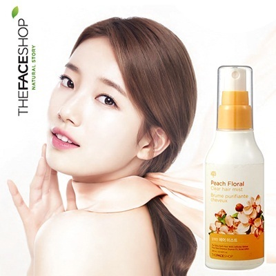 [THE FACE SHOP] Peach Floral Clear Hair Mist 100ml