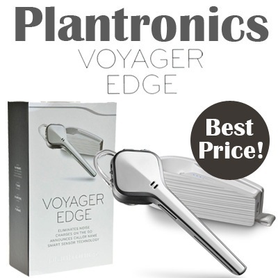 Plantronics Voyager Edge Mobile Bluetooth NFC Headset With Charging Case