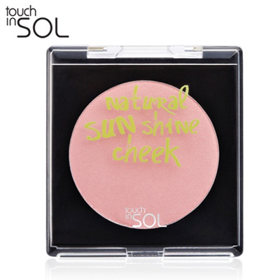 [touch in SOL] Natural Sun shine cheek No.3 Qute Pink - 422965215