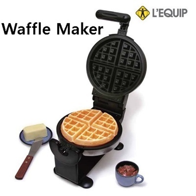 Brand New LEQUIP LW-425 original belgian Waffle Maker easy flip★FedEx Free shipping★