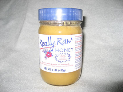 السلعه الثالثه عشر : Really Raw Honey, Never Barreled, Heated or Strained, 1 lb (453 g)