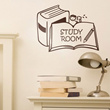 ★Study Room★ Kualitas Tinggi Desain Grafis Wall Sticker ★ Desain Stylish Pekerjaan / Made In Korea T