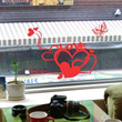 ★Loving Heart★ Kualitas Tinggi Desain Grafis Wall Sticker ★ Desain Stylish Pekerjaan / Made In Korea