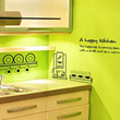 ★Happy Kitchen★Kualitas Tinggi Desain Grafis Wall Sticker ★ Stylish  Desain Pekerjaan / Made In Kore