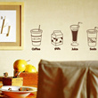 ★Food Market★Kualitas Tinggi Desain Grafis Wall Sticker ★ Stylish  Desain Pekerjaan / Made In Korea