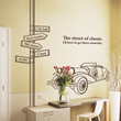 ★Classic2★Kualitas Tinggi Desain Grafis Wall Sticker ★ Stylish  Desain Pekerjaan / Made In Korea Tit