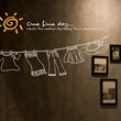 ★One Fine Day★Kualitas Tinggi Desain Grafis Wall Sticker ★ Stylish  Desain Pekerjaan / Made In Korea