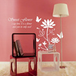 ★Sweet Flower★Kualitas Tinggi Desain Grafis Wall Sticker ★ Stylish  Desain Pekerjaan / Made In Korea