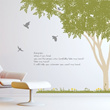 ★Evergreen★Kualitas Tinggi Desain Grafis Wall Sticker ★ Stylish  Desain Pekerjaan / Made In Korea Ti