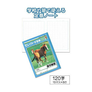 Qoo10 学習帳k 50 3漢字練習 120字 10個セット 31 366 Stationery