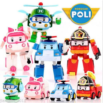 Robocar Poli 4 Transforming Robot - Poli