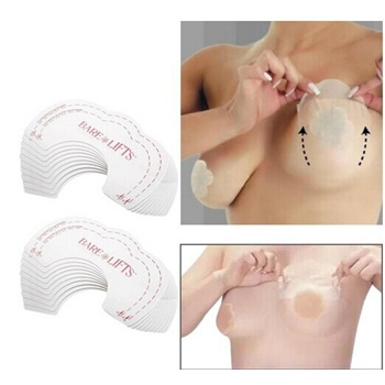 Qoo10 - 10PCS Instant Breast Lift Bra Invisible Tape Push Up Boob Uplift  Shape : Women's Clothing