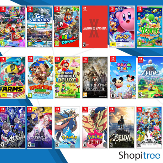 Qoo10 [11.11 SALE] Nintendo Switch Best Seller Games. Local Stocks