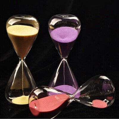 15 min excellent sandglass time counter count down timer