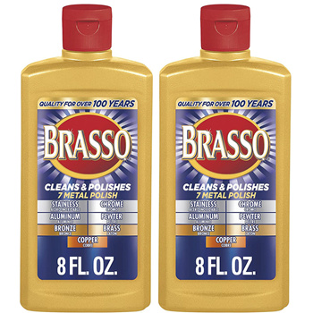 Brasso Multi-Purpose Metal Polish, 8 oz