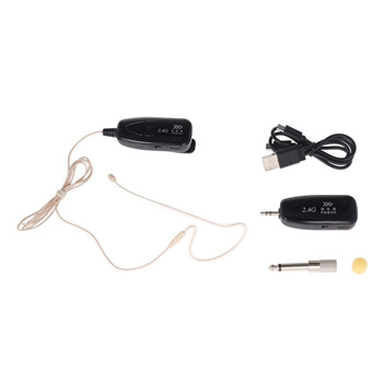 Qoo10 2.4G Wireless Microphone Ear Hook Clip Skin Color