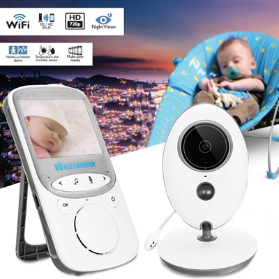 2 4ghz Hd Safe Mini Night Vision Baby Room Temperature Detection Digital Wireless Baby Monitor Autom