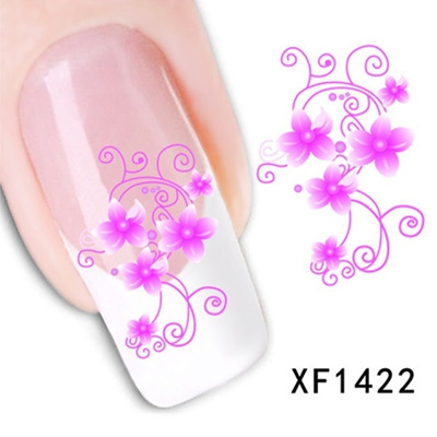 Qoo10 2 Sheets Water Transfer Nail Art Stickers Decal Printing