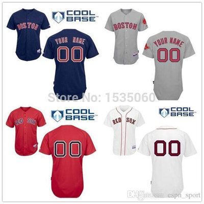 custom red sox jersey