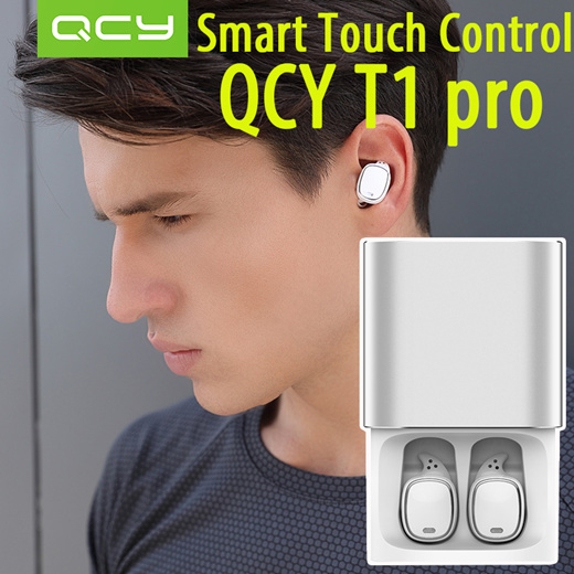 qcy t1 pro bluetooth earphones