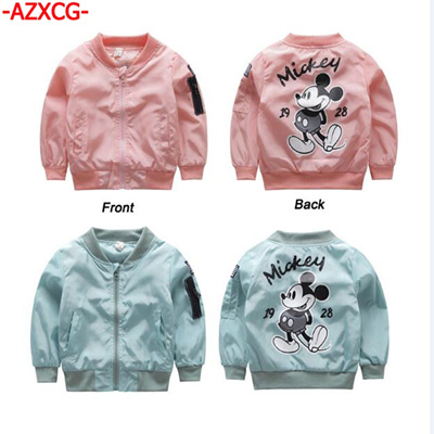 Qoo10 2019 Mickey Jacket Kids Spring Coat Baby Girls Boys Coat - spring roblox printing clothes down jacket boys coat