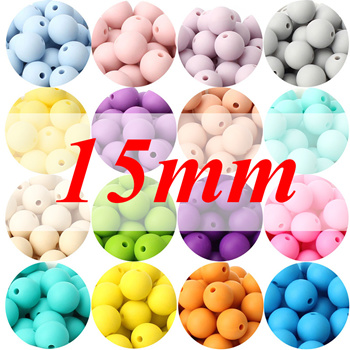 Qoo10 - 20pcs 15mm Baby Round Silicone Beads Food Grade DIY Teethers Toys  Nipp : Baby & Maternity