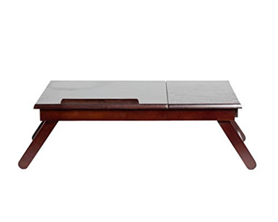 Qoo10 212 Main Wood Alden Lap Desk Flip Top With Drawer