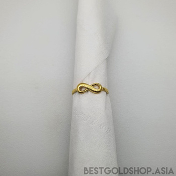 Missoma Molten double-twisted Infinity Ring - Farfetch