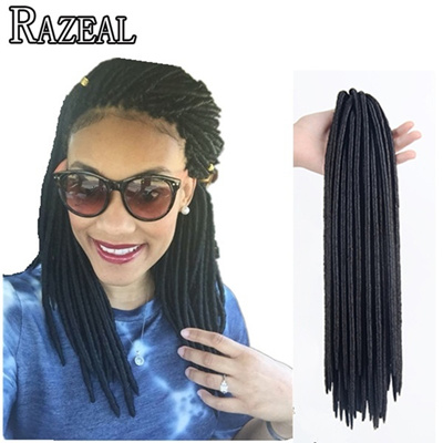 Qoo10 24roots Pack Dread Faux Locs Braids Crochet Hair Havana