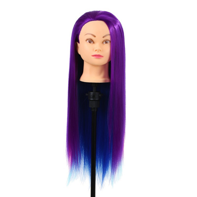 Qoo10 26 8 Colorful Cosmetology Mannequin Head Manikin Rainbow