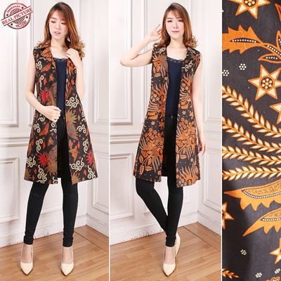 Qoo10 2in1 Bolero Chiasy Outer Tunik Blazer Wanita Pakaian