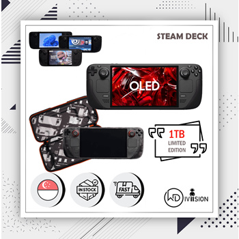 Valve is promoting the limited edition of Steam Deck OLED in my