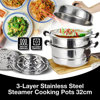 steel steam cooker