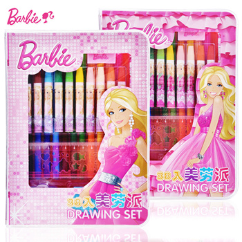 Barbie drawing shop set